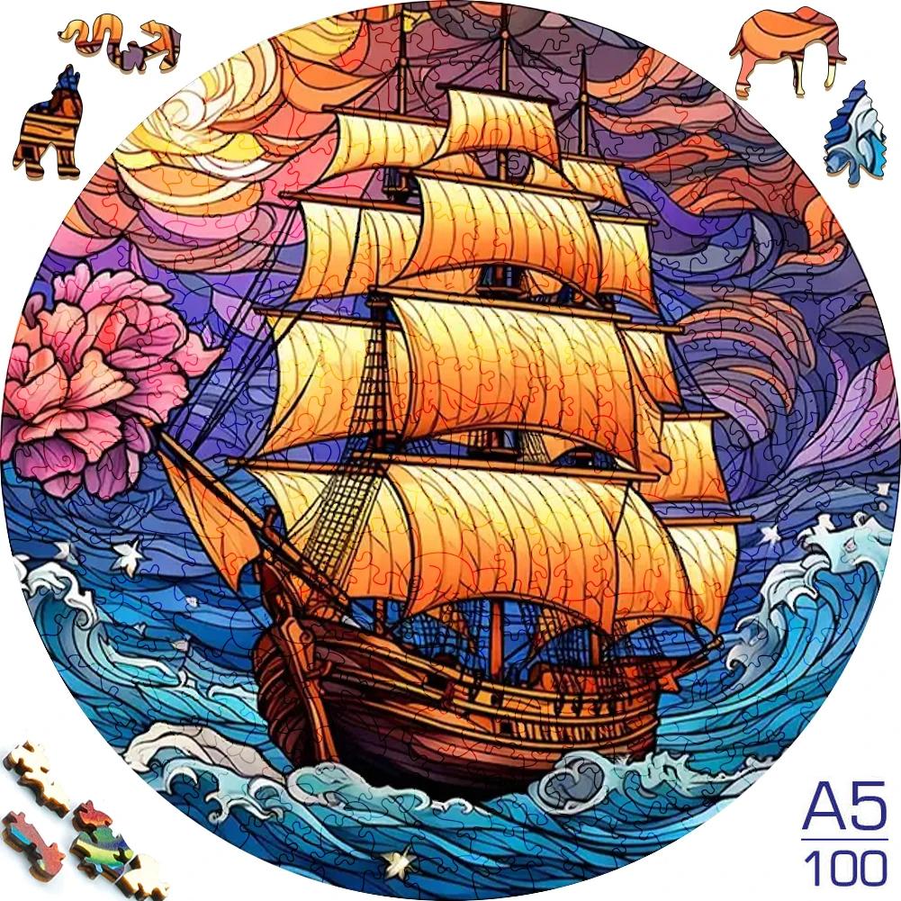 Non-Toxic Koala Animal Jigsaw Puzzles For Adult Or Kids3D Wooden Puzzle Boutique Gift Box Packaging Children Christmas Gifts