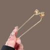 Elegant Pearl U-shaped Hairpin for Women - New Chinese Style Updo Accessory 2025