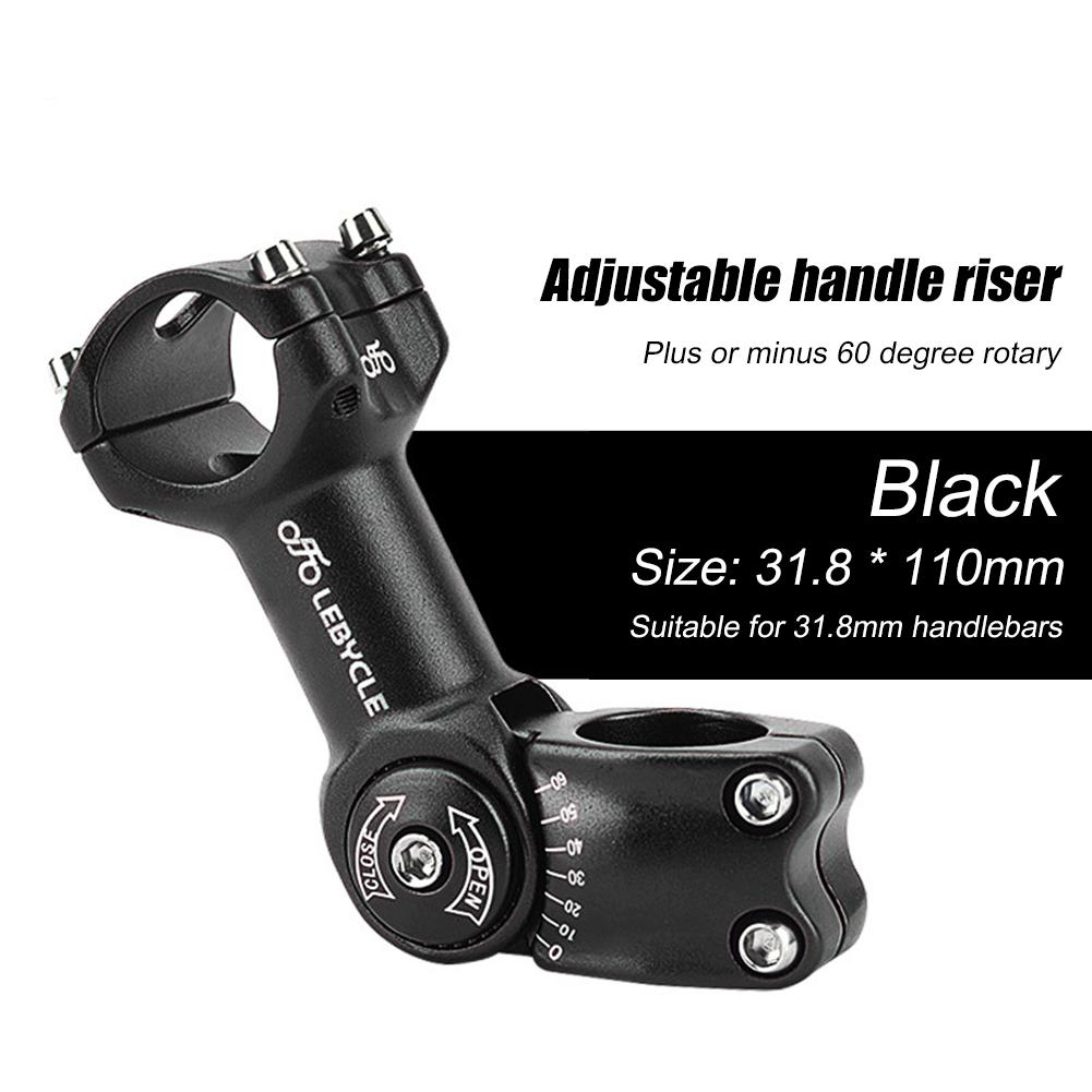 Buy LEBYCLE Adjustable Mountain Bike Handlebar Stem Cycling Bicycle ...
