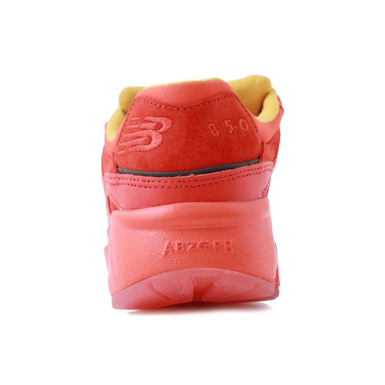New Balance N.Hoolywood X  NB 850 Sports Comfortable Low-Top Running Shoes Unisex sneaker Orange Yellow 9201-SE01