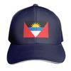 Antigua and Barbuda National Flag Baseball Cap Designer Cap GentleUnisex Hat Unisexs Big Size Hat Rugby Unisex Womens