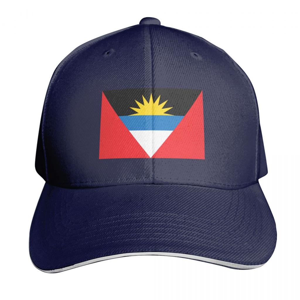 Antigua and Barbuda National Flag Baseball Cap Designer Cap GentleUnisex Hat Unisexs Big Size Hat Rugby Unisex Womens