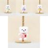 Adorable Plush Bear Keychain Cute Fruit Themed Stuffed Animal Accessory 12cm