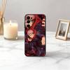 Jujut-su Y-Yuji I-Itadori-YI K-Kaisen Phone Case Black Silicone Soft For Samsung S25,S24,S21,S22,S23,S30,Ultra,S20,Plus,Fe,Lite