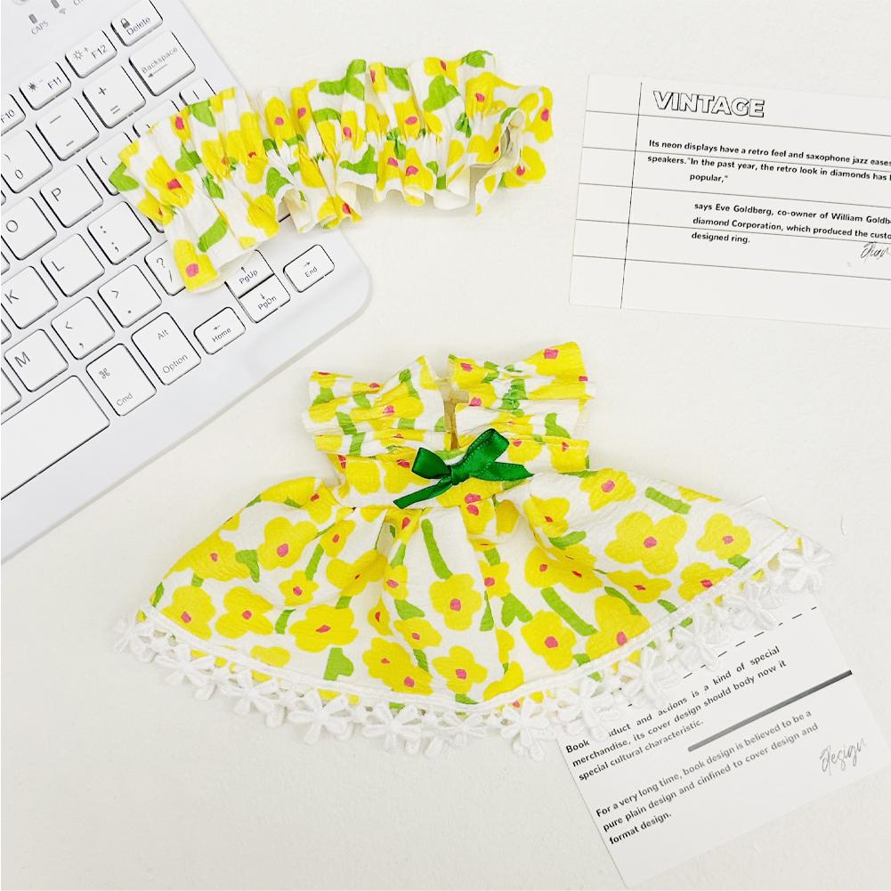 Para 20CM Algodão Boneca Macacão Desenho Animado Boneca de Pelúcia Substituição Roupa Brincando Acessórios Casa Mini Roupas