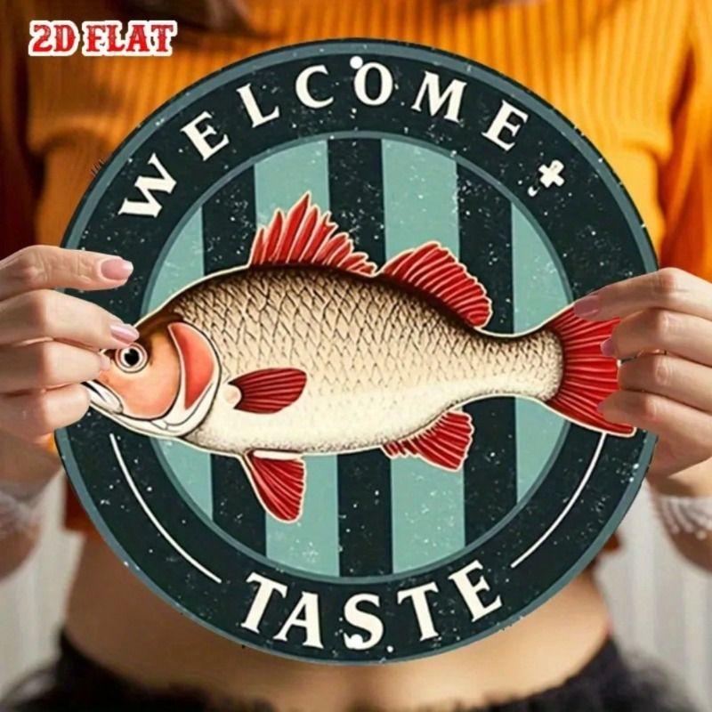 Vintage Metal Sign Wall Art Home Office Decor