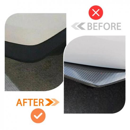 Carbon Fiber Rear Bumper Lip Diffuser Splitter Canard Protector CAR Accessories