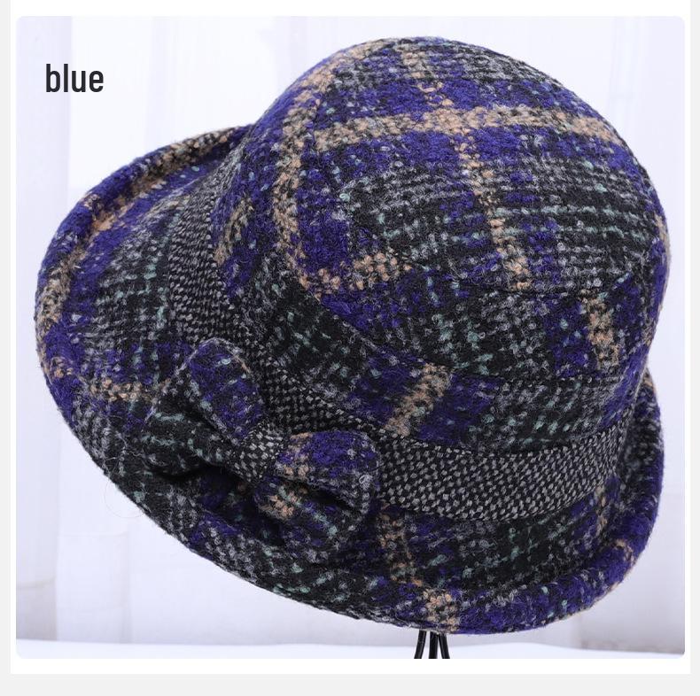 Chapeau de pêcheur d'automne et d'hiver pour femmes de tous âges - Style Fedora chaud