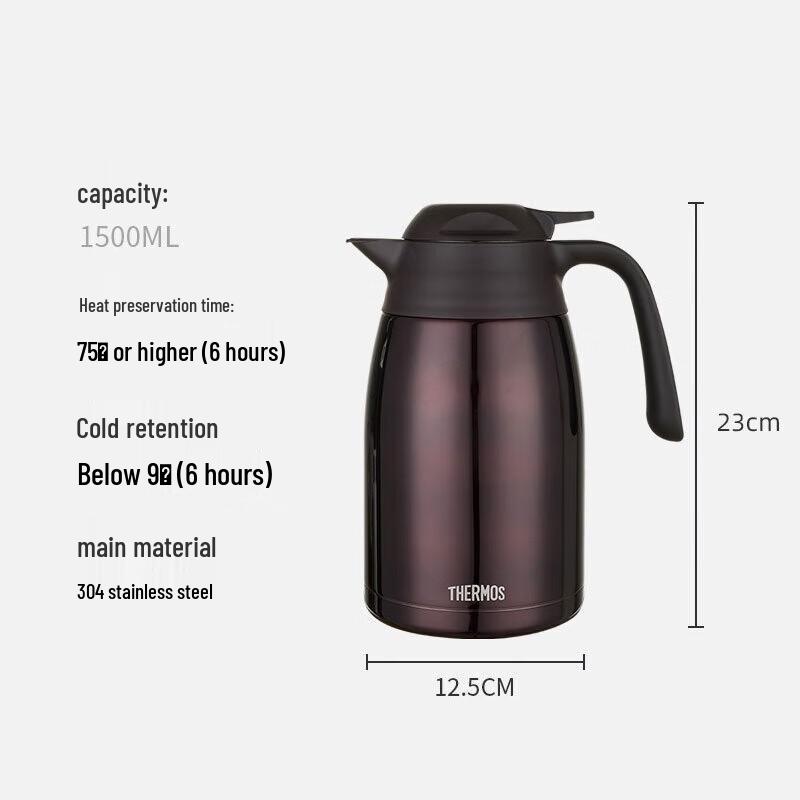 THERMOS THX-1500 1.5L Stainless Steel Vacuum Insulated Pot