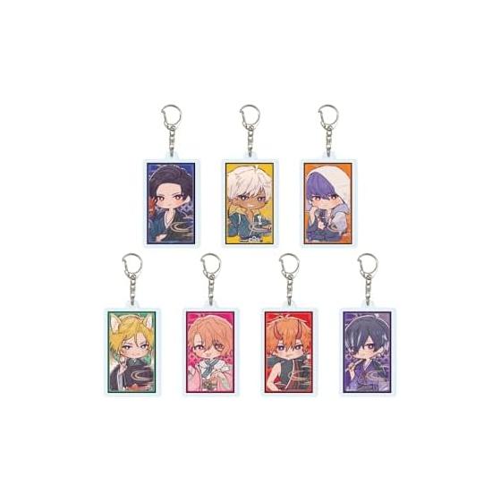Obey Me! Nightbringer 15 Hyakki Yako ver. Acrylic Keyholder Complete Set - Box of 7