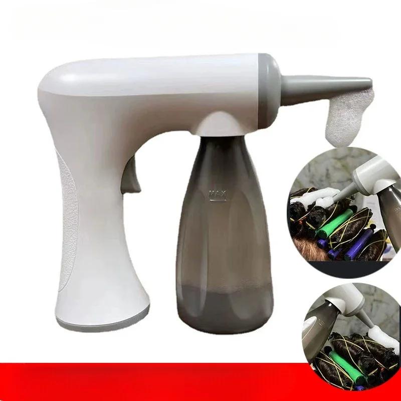 Electric Perm Foam Bubble Device Cold Hot Perm Hairdressing Styling Tool Hairdresser Salon Rechargable Perming Foaming Machine
