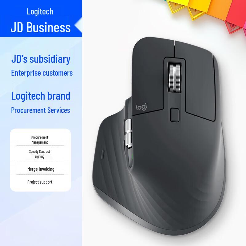 Logitech MX Master 3S Wireless Bluetooth Silent Mouse