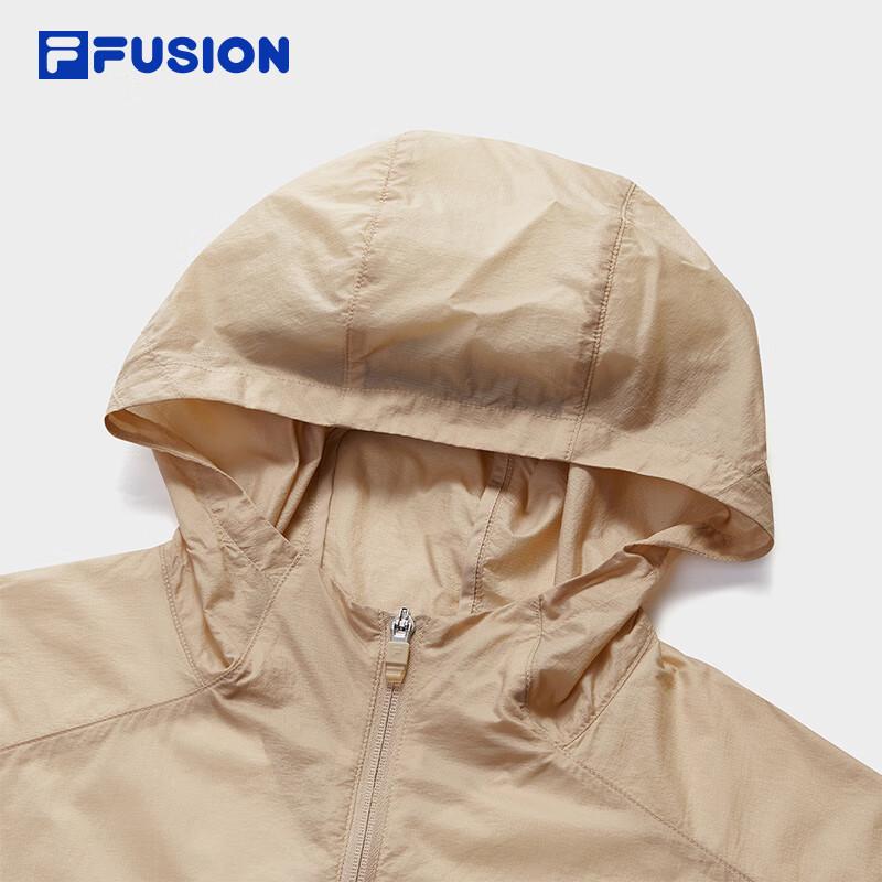 FILAFUSION Men's Summer Hooded Sun Protection Woven Jacket