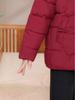 Elderly Women's Winter Jacket: Fleece-Lined Cotton Coat, New Chinese Style, Ideal for Mothers and Grandmothers