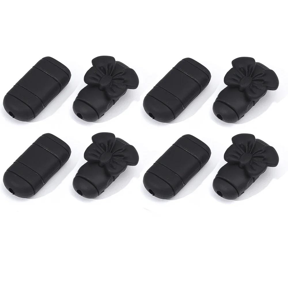 Silicone Bowknot Data Cable Protectors Wire Winder Saver for Micro USB Type C Android Cellphone USB C Charger Cord Cover Wrap