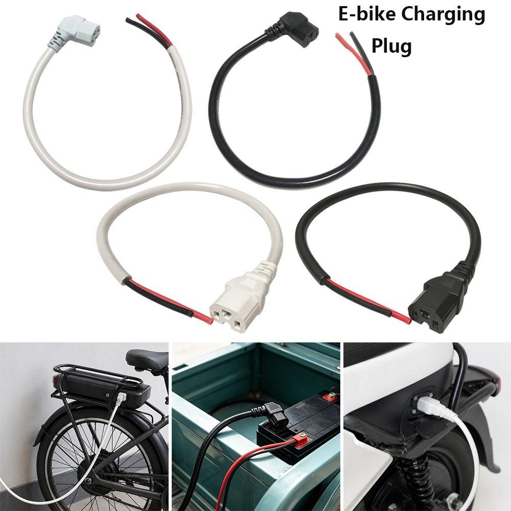 Elbow Power Cord Scooter T Type Cable Wire Connector Power Cable 4 square Plug