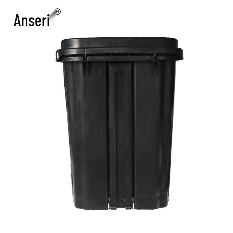 Anserui Foot Pedal Double Bin Waste Sorting Can