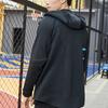 Li-Ning Basketball Series Letter Print Sports Hoodie Jacket Men Jackets Black AWDQ789-2