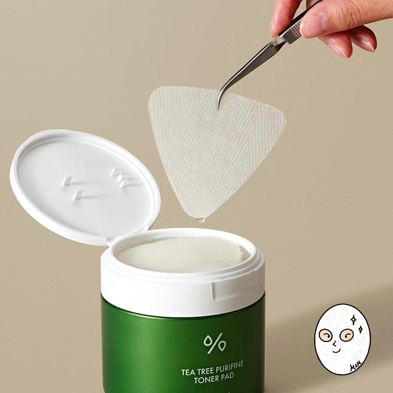 Dr. Ceuracle Tea Tree Purifine Toner Pad 60pcs