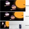 Kawaii Bubu And Dudu Halloween style Small/Big Gaming MousePad Gamer Cartoon Deskmat Office Decoration Desk Accessories Mousepad