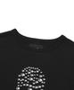 Seuweideu Albino Skull Crop Tee [Black]