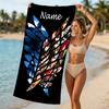Customizable personalized beach towels Attack on Titan themed designs.Suitable for the beach, yoga, sports;ideal as beach accessories
