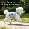 Atmungsaktive Netz-Hunde-Kühlweste Reflektierendes Sommer-Hunde-T-Shirt Hitzschlag-Prävention