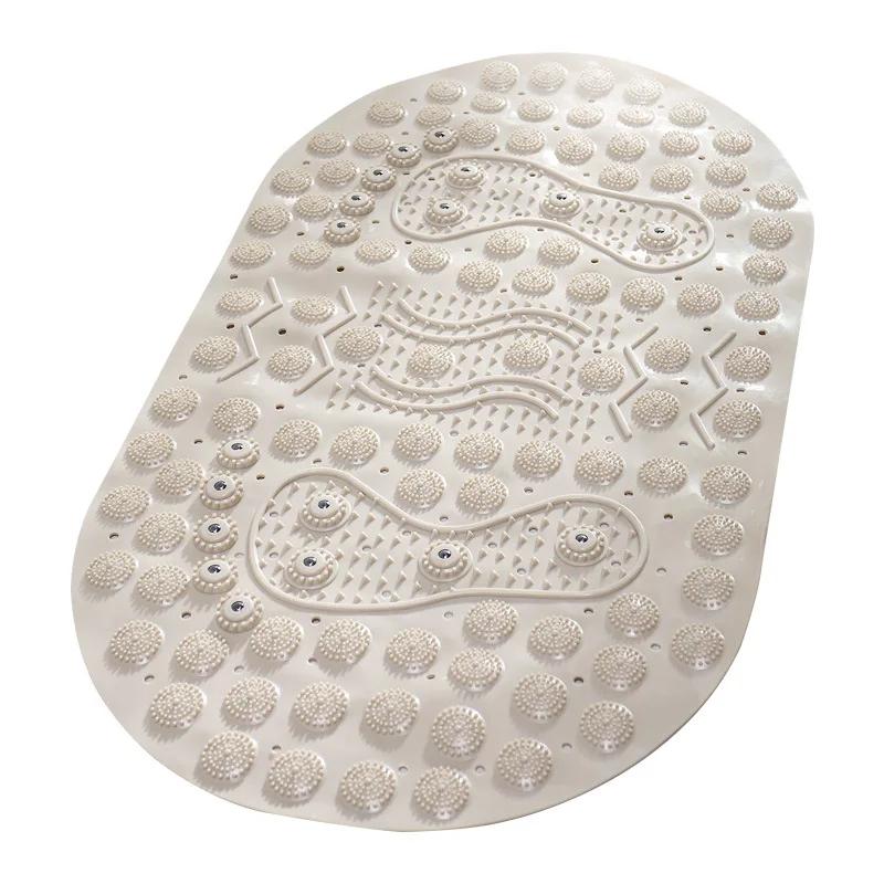 BEPAN Bathroom Mats, Bathroom Floor Mats, Bathtub Shower Mats, Massage PVC Bathroom Anti Slip Mats