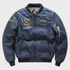 Men's Cross-Border MA-1 Flight Jacket - New Casual Embroidered Trendy Baseball Collar Top