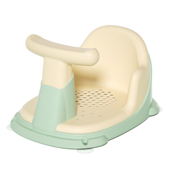 Baby Bath Chair Ergonomic Design Anti-Slip Sitting Baby Bathroom Chair Seat Promotes Independent