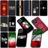 Coque de téléphone Drapeau Italie Italia pour Apple iPhone 16 17 Air 14 15 Pro Max Plus 16+ 16E 14+ ProMax Étui de Protection