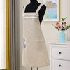 Anti-Oil Stain Kitchen Apron Breathable Cleaning Apron Cute Salon Apron  Home