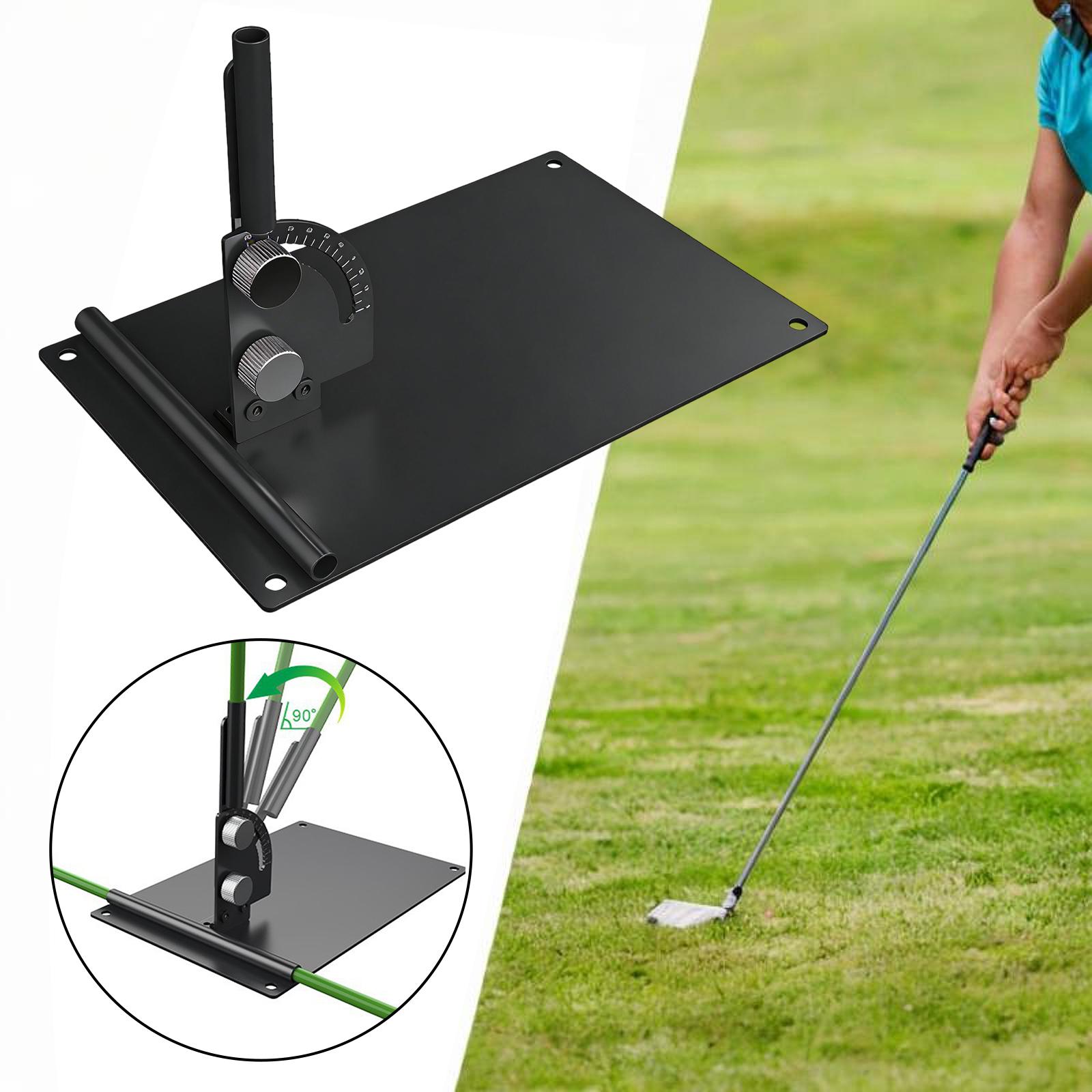 

Golf Alignment Stick Holder Golfing Accessory, Supplies, Gift Posture Correction, Training Equipment, Practice Golf Training Aid чёрный