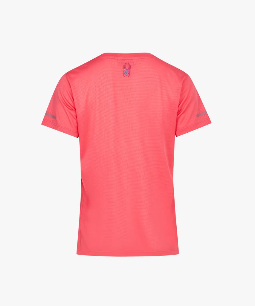 SPYDER Women'S Lightweight Short Sleeve Running T-Shirt Spkmcnrs282Wcor