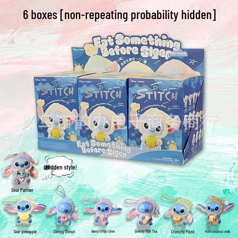 Sleepy Stitch Plush Doll - Trendy Toy Blind Box Cross-Border New Product