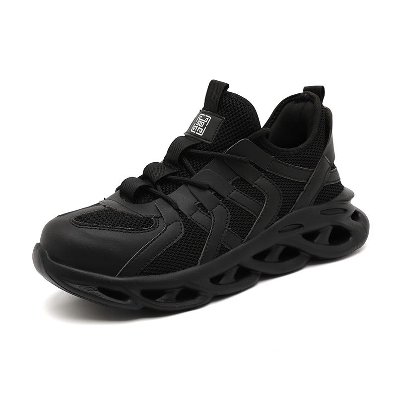 

mens casual breathable steel toe covers work safety shoes summer tooling security boots worker designer safe footwear protection 275 чёрный