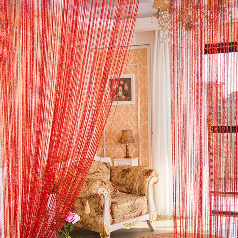 Premium Quality Glitter String Door Curtain Panels Ideal For Room Dividers And Fly Screens
