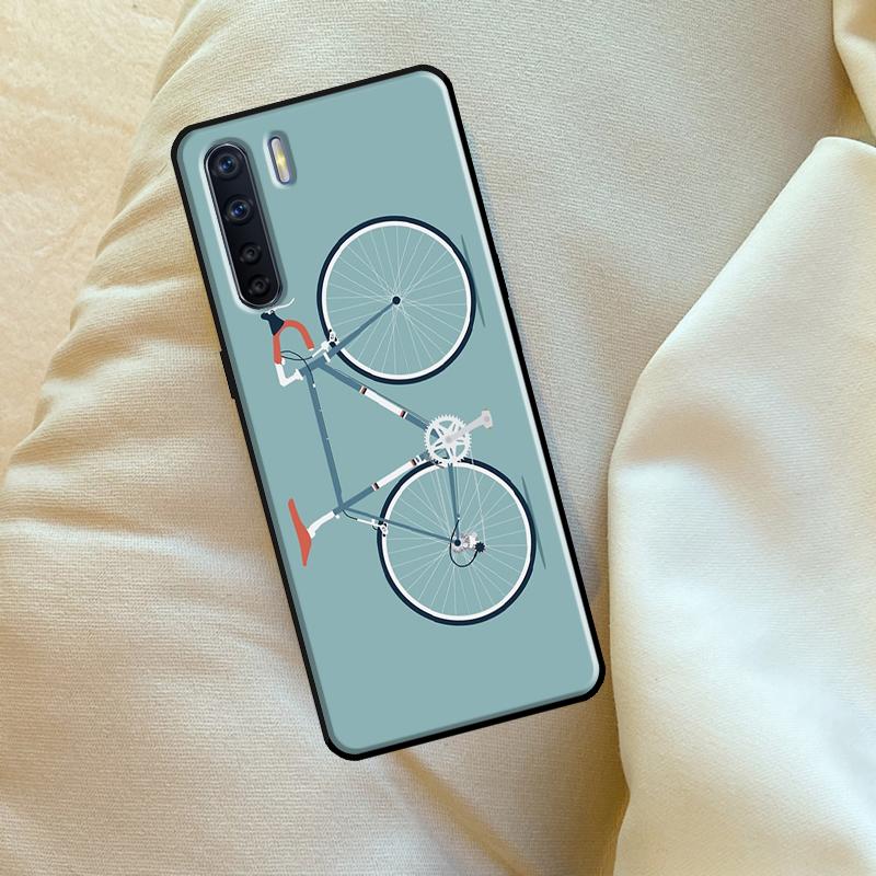 Bike Bicycle Cycling Case For Oppo A60 A80 A40 A15 A16 A17 A57 A94 A74 A54 A76 A96 A18 A38 A58 A78 A98 A6 A5 Pro