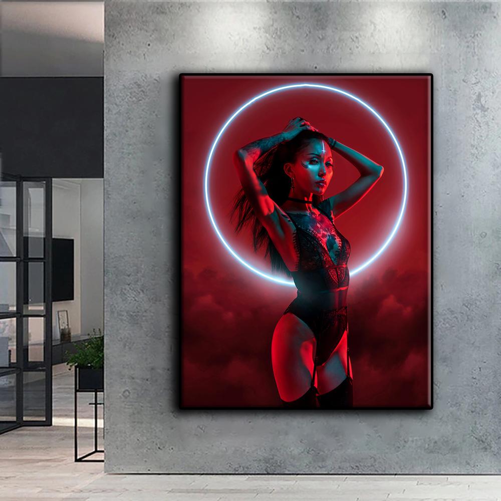 Diamond Embroidery Cyberpunk Sexy Art 5D DIY Diamond Painting Cross Stitch Rhinestone