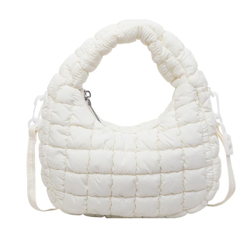 Cloud Pleated Small Bag Women's 2025 Summer New Casual Lightweight Casual Dumpling Bag Commuter Shoulder Crossbody Bag