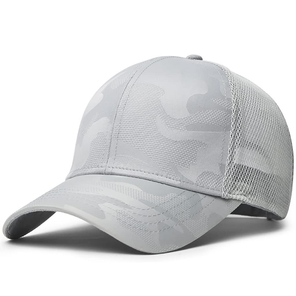 Mesh Baseball Quick Mountain Outdoor Hat [AXIAO] Men's Cap, Cap, Drying, Climbing, Fishing, Golf, Driving, Running, (Creamy White)