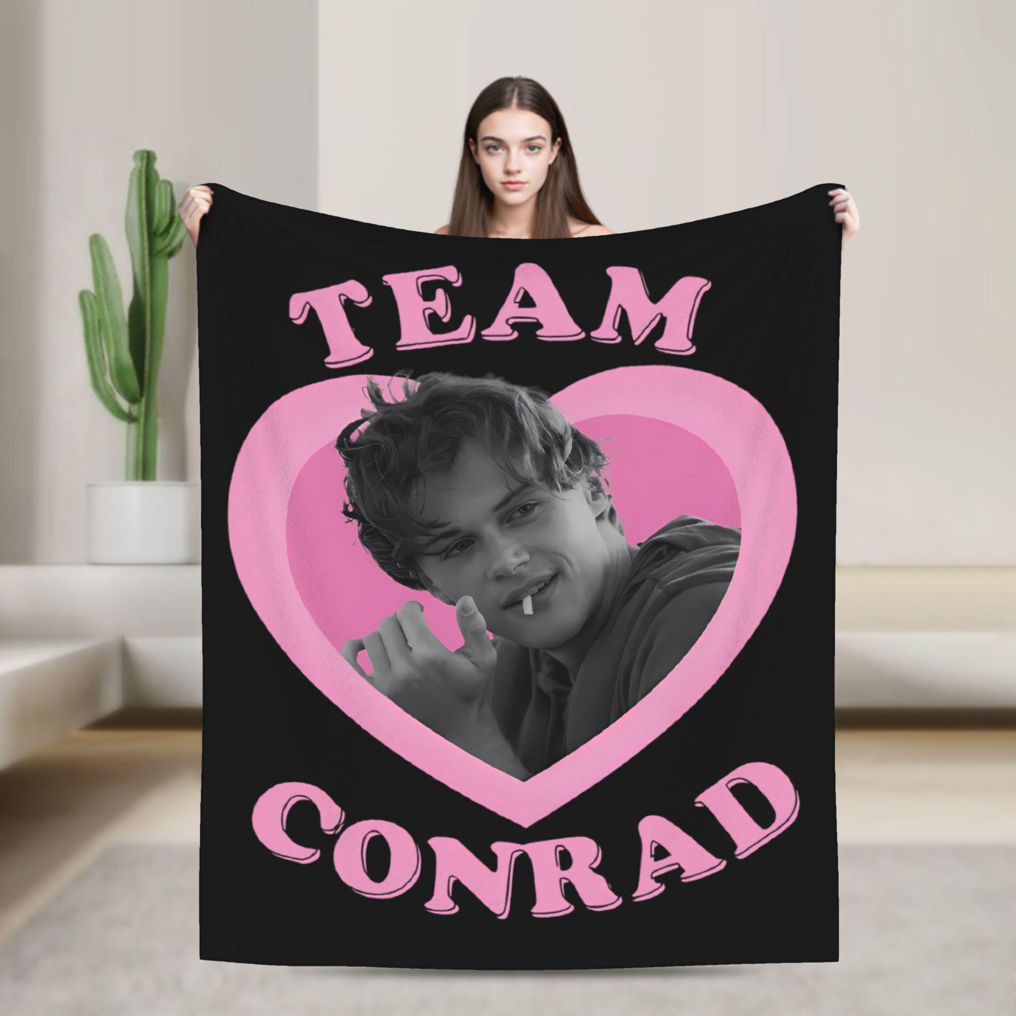 Jessica Chen Unisex Conrad Fisher The Summer I Turned Pretty Blanket Flannel Printed Breathable Soft Throw Blanket For Bed Outdoor Plush Thin Quilt