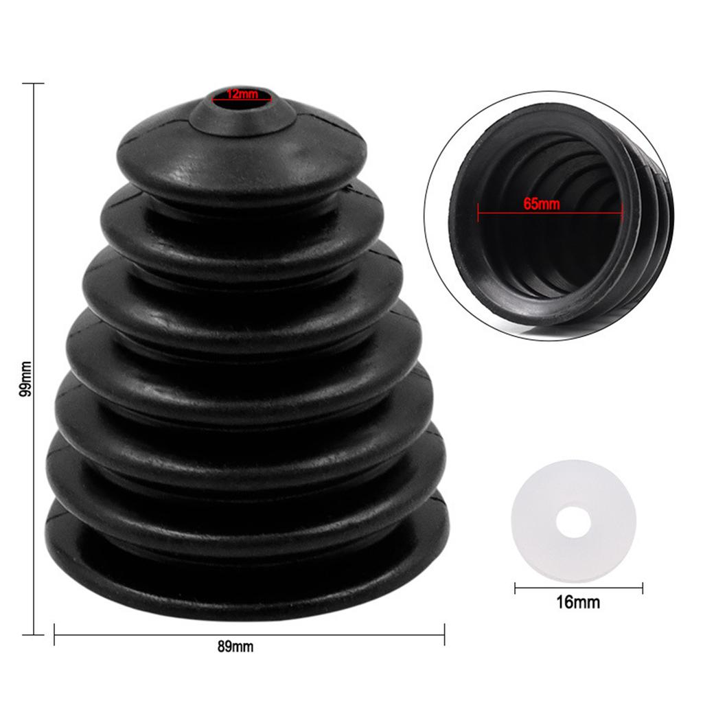 2 ST Dammskydd Svart Dammtätt Verktyg Slaghammare