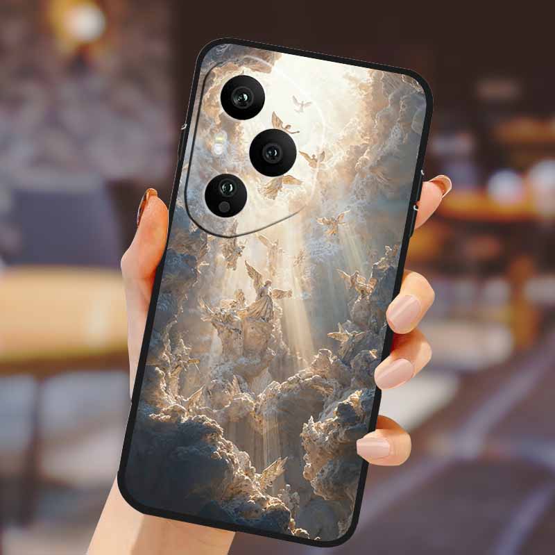 Per Honor 400 400pro Cover Telefono Silicone Morbido Protezione Posteriore Honor400 pro Lite Honor400pro Cartone Animato Anime Custodia Scudo Paraurti