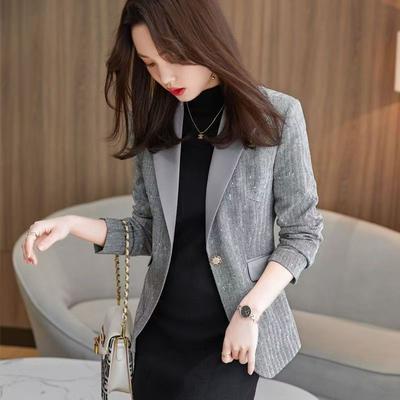 Stylish and Professional: Plus-Size Women's Fall Suit, Fashionable and Slimming for Any Body Type