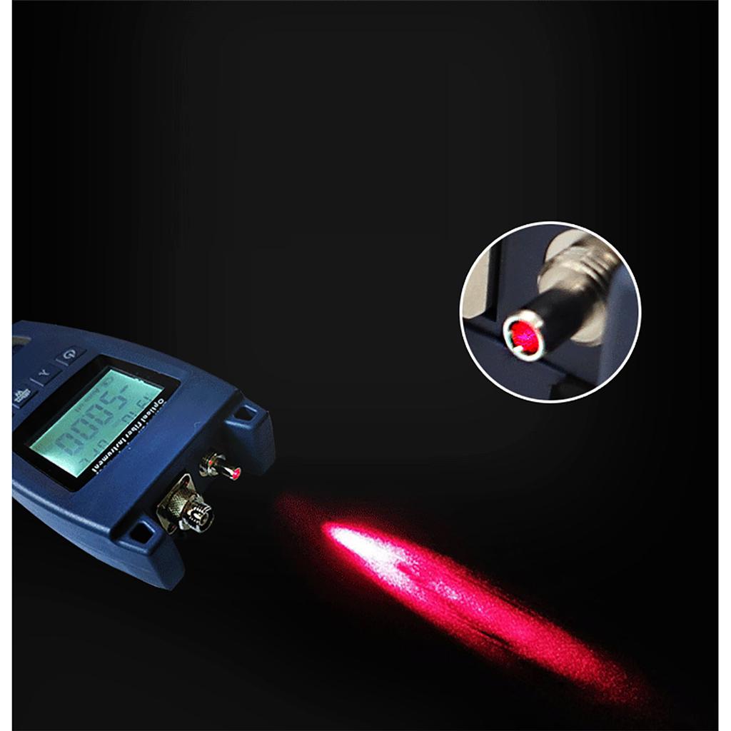 Optical Power Meter Red Light Integrated Machine Optical Fiber Tester Light Attenuation Test TL520-V10 ,Portable