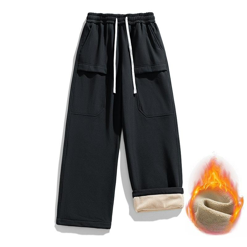 Three-proof Assault Pants Men's Autumn and Winter Straight Men's and Women's Outdoor Plus Velvet Thick Warm Tooling Casual Functional Sports Pants