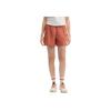 Fila X Little Fox Collaboration Loose Lightweight Comfortable Fashion Soft Three-Quarter Casual Shorts Women Shorts Light-Bean-Red F11W529801F-RD