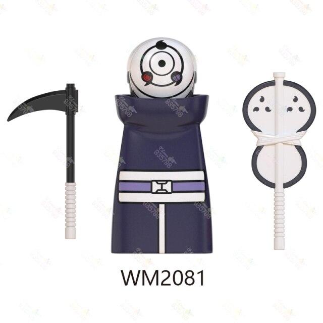 WM Blocks Anime Akční figurka Stavební kostky Cihly Figurky Hlava Vzdělávací hračky pro děti Dárek