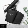 Automatic Umbrella Ins Style Men's and Women's Dual-Use Black Glue Sun Umbrella Sun Protection UV Protection Folding Sun Umbrella